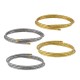 Pulsera-Collar de Cordon Imantado con Terminal de Acero Inoxidable 316 51/2mm