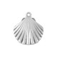Colgante de Metal Zamak Concha 22x21mm