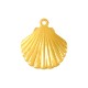 Colgante de Metal Zamak Concha 22x21mm