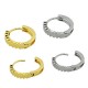 Pendiente de Metal Laton Redondo 16mm