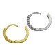 Pendiente de Metal Laton Redondo 16mm