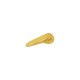 Colgante de Metal Zamak Diente 6x16mm (Ø2,8mm)