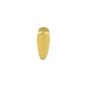 Colgante de Metal Zamak Diente 6x16mm (Ø2,8mm)