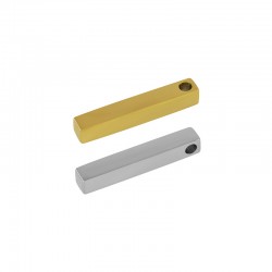 Colgante de Acero Inoxidable 304 Barra Cuadrada 5x30mm (Ø3mm)