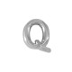 Colgante de Acero Inoxidable 304 Letra ´´Q´´ 22mm (Ø2mm)