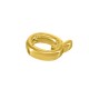 Colgante de Acero Inoxidable 304 Letra ´´Q´´ 22mm (Ø2mm)