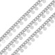 Cadena de Metal Laton con Mini Chapas 3mm