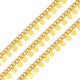 Cadena de Metal Laton con Mini Chapas 3mm