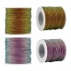 Cordon Poliesterico Metalizado 1mm  (50mtr/Rollo)