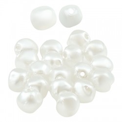 Perla ABS Redonda Irregular 6mm (Ø1mm)