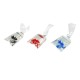 Colgante de Resina Bolsa con Pez 25x48mm