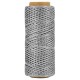 Hilo Encerado Metalizado 1mm (~100mtr /rollo)