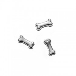 Pasador de Metal Zamak Hueso 16x7mm (Ø1.8mm)
