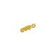 Colgante de Metal Zamak Caballo de Mar 4x9mm