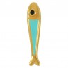 Oro 24K/0.12µm/Turquesa/Negro
