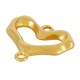Conector de Metal Zamak Corazón 20x16mm