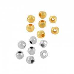 Bola de Metal Zamak Irregular 6mm (Ø2.2mm)