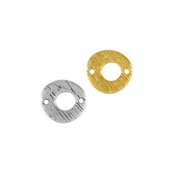 Conector de Metal Zamak Redondo Irregular 16mm