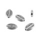 Entrepieza de Metal Zamak Oval 10x15mm (Ø1,5mm)