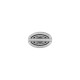 Entrepieza de Metal Zamak Oval 10x15mm (Ø1,5mm)
