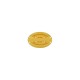 Entrepieza de Metal Zamak Oval 10x15mm (Ø1,5mm)