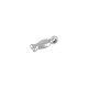 Colgante de Metal Zamak Pez 4x9mm