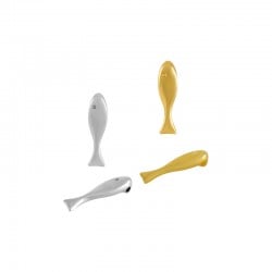 Colgante de Metal Zamak Pez 5x18mm (Ø1.5mm)