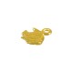 Colgante de Metal Zamak Pez 10x8mm