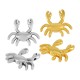 Colgante de Metal Zamak Cangrejo 31x27mm (Ø2,2mm)