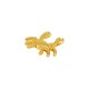 Colgante de Metal Zamak Cangrejo 31x27mm (Ø2,2mm)