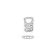 Cierre de Metal Zamak 14x9,5/1,6mm  y Barra 3,5x11mm (Ø~1.3mm)