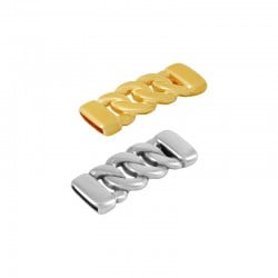 Conector de Metal Zamak Cadena 32x13/4mm (Ø~10.2x2.2mm)