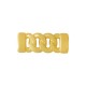 Conector de Metal Zamak Cadena 32x13/4mm (Ø~10.2x2.2mm)