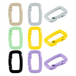 Cierre de Metal Zamak Ovalado 26,5x17mm