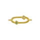 Conector de Metal Zamak Oval Esmaltado 8,8x19,7mm (Ø1,8mm)