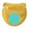 Oro 24K/0.12µm/Turquesa