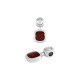 Colgante de Metal Zamak Esmaltado 7x14mm (Ø2,2mm)