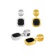 Colgante de Metal Zamak Esmaltado 7x14mm (Ø2,2mm)