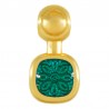 Oro 24K/0.12µm/Turquesa Transparente