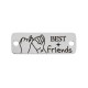 Conector de Acero Inoxidable 304 "BEST friends" 24x8mm/1.1mm