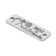 Conector de Acero Inoxidable 304 "BEST friends" 24x8mm/1.1mm