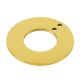 Colgante de Acero Inoxidable 304 Redondo "I love you" con 2 Anillas 25mm