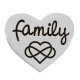 Pasador de Acero Inoxidable 305 Corazón "Family" 13.5mm/3.5mm(Ø2mm)