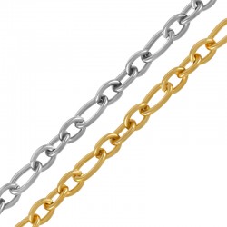 Cadena de Acero Inoxidable 304 1.6mm/3.1x13mm 6x8mm