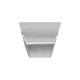 Tubo de Metal Laton 45x40x19mm (interior 39x18mm)