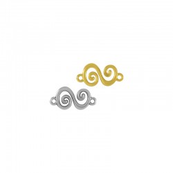 Conector de Metal Zamak Espiral 13x8mm