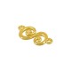Conector de Metal Zamak Espiral 13x8mm