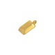 Colgante de Metal Zamak Barra 7x12mm