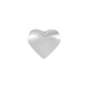 Entrepieza de Metal Zamak Corazon 18x16mm (Ø2,5mm)