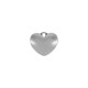 Colgante de Metal Zamak Corazon 21x19mm (Ø2,8mm)